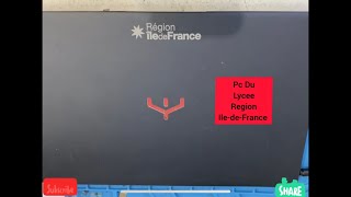 Region IledeFrance Le Pc Du Lycee Reinstall Unowhy Y13 avce codes Bios [upl. by Caldeira]