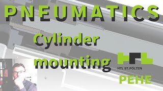 Pneumatics 14 Cylinder Mounting [upl. by Waldon]