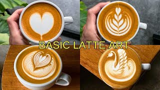 HOW TO MAKE PERFECT LATTE ART latteeart lattearthome cr7hakku [upl. by Tima]