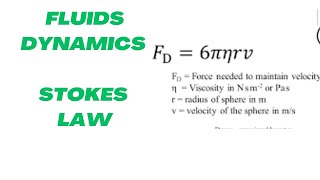 Stokes law  Fluids dynamics  Chapter 6 Class11 physics Physicsmerry [upl. by Valente]