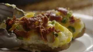 How to Make Ultimate Twice Baked Potatoes  Potato Recipe  Allrecipescom [upl. by Kerrison314]