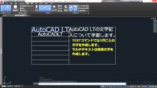 Autodesk AutoCAD基本講座  テキストオブジェクトの編集  lyndacom 日本版 [upl. by Anaibaf419]