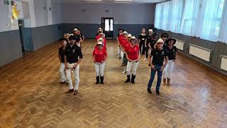 Foot Boogie Line Dance Music Demo Beginner Taniec Liniowy [upl. by Pavyer]