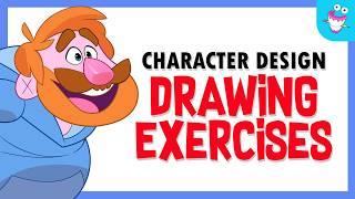 Improve your CHARACTER DESIGN  Drawing Exercises [upl. by Assirral577]