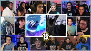 My Hero Academia Season 7  Episode 15 Reaction Mashup [upl. by Nothgiel433]