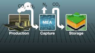 How carbon capture plant works [upl. by Francklyn]