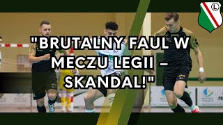 quotBrutalny faul w meczu Legii â€“ skandalquot [upl. by Scheck26]