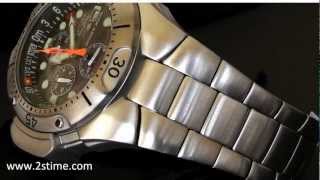 2S Time  CITIZEN Aqualand Promaster Diver BJ204055E Steel Bracelet [upl. by Aprile]