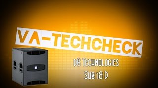 dB Technologies Sub18D [upl. by Peters]