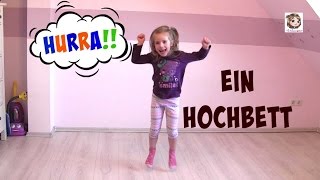 Ein Hochbett für das Kinderzimmer  Aufbau und Probe liegen ♥ Hannah Spezial [upl. by Thesda]