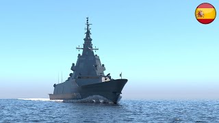 Navantia Begins Construction Of The First F110 Frigate For The Spanish Navy [upl. by Ytoc967]