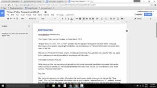 Navigate documents quickly and easily with the outline tool in Google Docs [upl. by Roobbie]