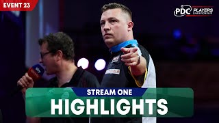 NINEDARTERS AND DRAMA Stream One Highlights  2024 Players Championship 23 [upl. by Demetre]