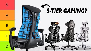 We Ranked 15 POPULAR Gaming Chairs Tier List [upl. by Aihsatsan]