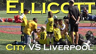 Ellicott City vs Liverpool FCI Academy Soccer  Whole Game [upl. by Eidob]