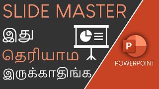 How to use Slide Master in PowerPoint in Tamil [upl. by Hampton]