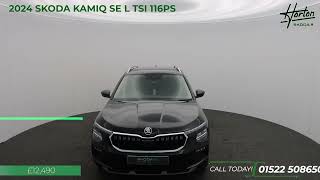 SKODA KAMIQ SE L 10TSI 116PS  2024 [upl. by Subak903]