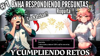 BNHA Respondiendo Preguntas Y Cumpliendo Retos [upl. by Raval713]