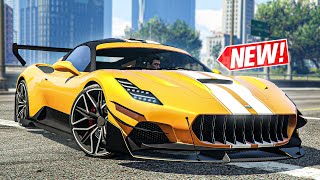 GTA 5 Online  NEW Lampadati Corsita Maserati MC20 Customization [upl. by Eiba848]