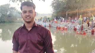 Bihar ka teesra din☺️ App sab Ko chhath Puja ki hardik shubhkamnaen ❣️🚩🕉️📿🙏🏻 [upl. by Lrigybab]