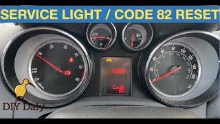 Resetting The Service Light on Vauxhall and Opel Zafira quotAquot 19992005 model [upl. by Rhu]