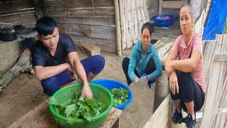 FULL VIDEO harvesting oranges to sell at the market husband comes home makes gac sticky rice [upl. by Aloiv]