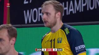 IHF World Mens Handball Championship 2021 Final Denmark  Sweden Full match [upl. by Neri983]