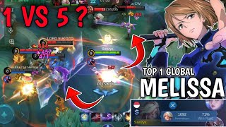 BUILD MELISSA TERSAKIT 2024  MOBILE LEGEND [upl. by Assirialc]