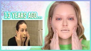 FOLLOWING THE FIRST TUTORIAL IVE EVER WATCHED  NikkieTutorials [upl. by Hanford899]