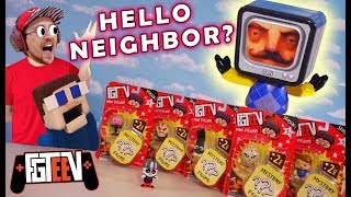 HELLO NEIGHBOR Invades FGTEEV Season 2 Toys Puppet Steve Faints [upl. by Enelear503]