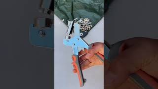 Buttonhole punching is very convenient [upl. by Hillman62]