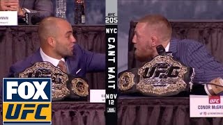 Watch the full UFC 205 press conference  Alvarez vs McGregor [upl. by Gipson199]