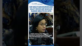 Alasan Menkeu Sri Mulyani Pilih Bungkam saat Dicecar DPR Soal Program Makan Siang Gratis [upl. by Sanyu]