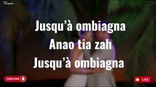 Rijade feat Sreydan  Jusqu’à ombiagna lyrics [upl. by Ecnaiva]