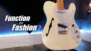 Fender Telecaster Thinline Function or Fashion With Tanner Yates [upl. by Enert]