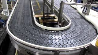 FEC 41383  Garvey Oval Infinity Accumulation Conveyor [upl. by Htomit]