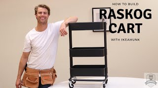 How to Assemble the IKEA Raskog Cart [upl. by Kazue]