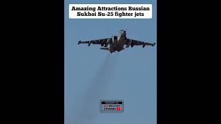 Amazing Attractions Russian Sukhoi Su 25 fighter jet shorts [upl. by Sverre]