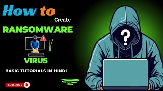 Ransomware Attack in Hindi  Ransomware Virus Create  Virus [upl. by Robb]