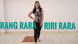 Rara Riri Rara  Reloaded  Dance Cover  Vartika saini Choreo  Easy Dance on rang rara Riri rara [upl. by Acimehs]