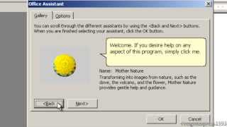 Microsoft Office 2003 amp Office XP 2002 Office Assistants [upl. by Appel]