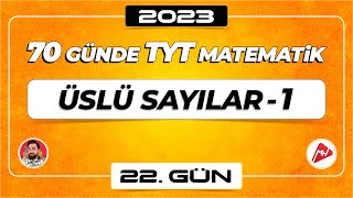 Üslü Sayılar1  70 Günde TYT Matematik Kampı  22Gün  2023  merthoca 70gündetyt [upl. by Obara]