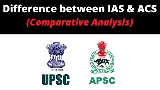 Difference between IAS amp ACS Comparative Analysis [upl. by Nettirb]