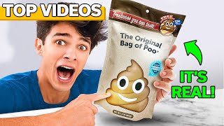 Trying Crazy Online Hacks  Brent Rivera [upl. by Drislane]