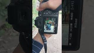 Nikon d3500 best photoshoot with natural place Light shoot 😱📸 shorts viral photography yt [upl. by Anthiathia]