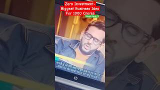 Zero Investment Business idea 10000 crore market sharktank sharktankindia money startupbusiness [upl. by Angell]