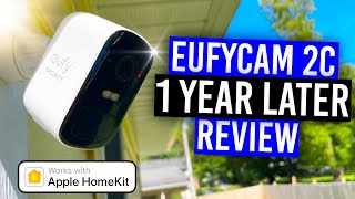 EufyCam 2C One Year Later HomeKit Review The Good amp The Bad [upl. by Dranyar]