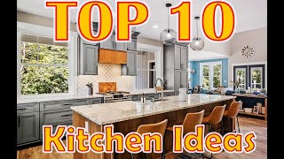 TOP 10 KITCHEN MAKEOVER IDEAS [upl. by Boyt]