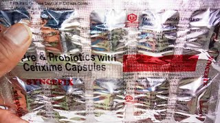 Pre amp Probiotic With Cefixime Capsules Uses In Hindi  Pre amp Probiotic With Cefixime Medicines Adda [upl. by Bronwen]