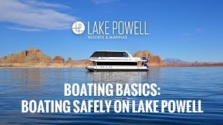 Boating Safely on Lake Powell [upl. by Caressa227]